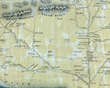 1860 Map of Rockbridge County Virginia