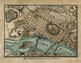 1863 Map of Richmond Virginia