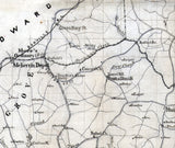 1871 Map of Lunenburg County Virginia