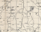 1879 Map of Prince Edward County Virginia