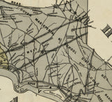 1881 Map of Goochland County Virginia