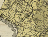 1881 Map of Goochland County Virginia