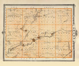1875 Map of Adams County Iowa