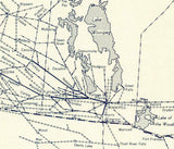 1947 Map of Steam Railroads of Canada