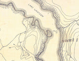 1909 Map of Lake Whatcom Washington