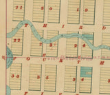1860s Map of Deer Lodge Montana