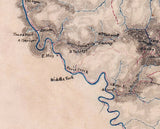 1865 Map of Charleston West Virginia