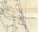 1826 Map of East Florida