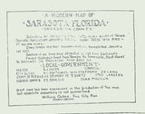 1927 Map of Sarasota Florida