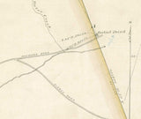 1880 Map of Custer City Dakota Territory