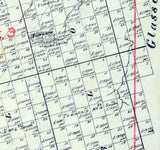 1888 Map of Midland County Texas