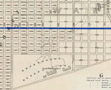 1904 Map of Galveston Texas