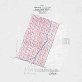 1875 Map of Lake City Hinsdale County Colorado
