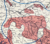 1914 Map of West Virginia Coal Fields