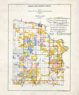1911 Map of Indian Farms Fond Du Lac Indian Reservation Minnesota