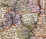 1813 Map of France