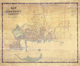 1850 Map of Newport Rhode Island