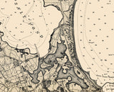 1904 Map of Block Island Rhode Island