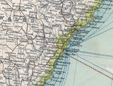 1910 Map of Australia