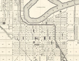 1843 Map of Chillicothe Ohio