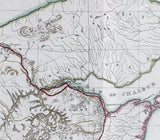 1845 Map of Nova Scotia New Brunswick and Lower Canada