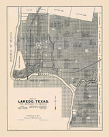 1926 Map of Laredo Texas