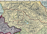 1910 Map of Turkey in Asia