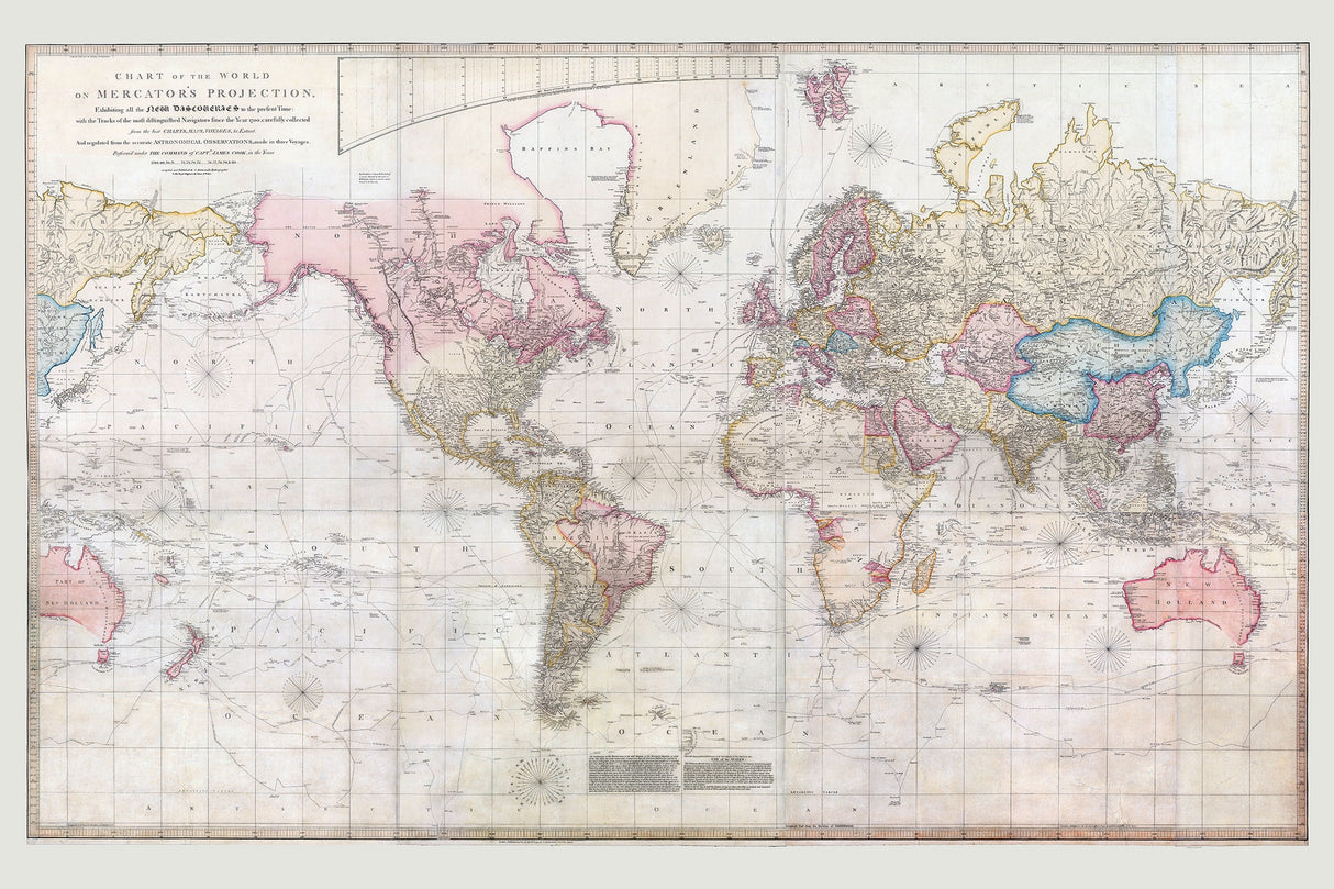 1808 Map of the World