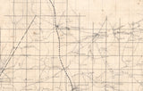 1860 Map of Mecklenburg County Virginia