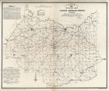 1879 Map of Prince Edward County Virginia