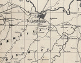 1879 Map of Prince Edward County Virginia