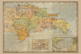 1910 Map of the Dominican Republic