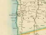 1846 Map of the Island of Barbados