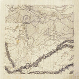 1848 Map of Spanish Lake Louisiana