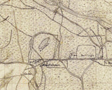 1848 Map of Spanish Lake Louisiana