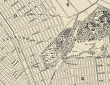 1868 Map of Brooklyn New York