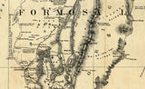 1870 Map of Taiwan
