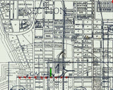 1927 Map of Sarasota Florida