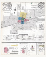 1914 Town Map of Midland Texas