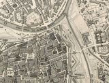 1833 Map of Vienna Austria
