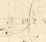 1880 Map of New Castle Delaware