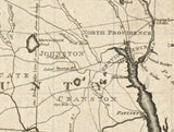 1796 Map of Rhode Island