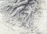 1900 Map of the Island of Corsica