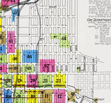 1900 Town Map of Erie Erie County Pennsylvania