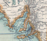 1910 Map of Australia