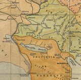 1910 Map of the Dominican Republic