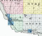 1899 Map of Big Stone County Minnesota