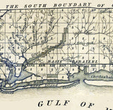 1839 Map of North Florida