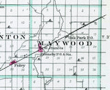 1903 Map of Benton County Minnesota