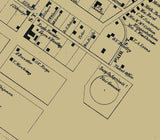 1858 Map of Montrose Susquehanna County Pennsylvania